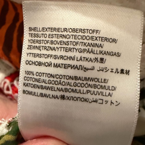 NWT Farm Rio Forest Birds crochet and guipure lace Cropped Blouse Size L - Picture 16 of 16